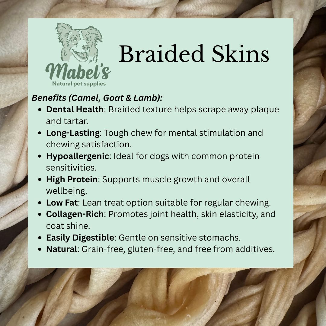 Braided camel, skin (30cm)