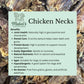 Chicken necks 1kg or 500g bulk bag