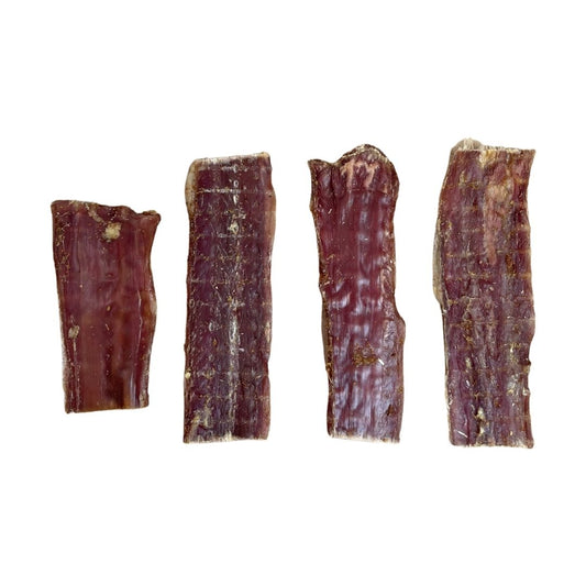 Flat buffalo gullet 500g or 1kg bag