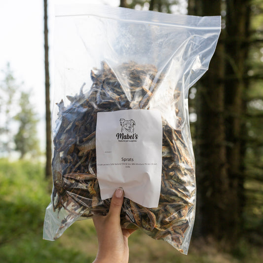 Sprats  1kg or 500g bulk bag, healthy dog treat packed with omega-3 and omega-6 fatty acids