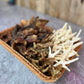 1kg Mixed bag dog treat bundle. (Roughly 50+items) pork crunch/chicken feet/ puffed chicken feet/ beef skin/duck necks