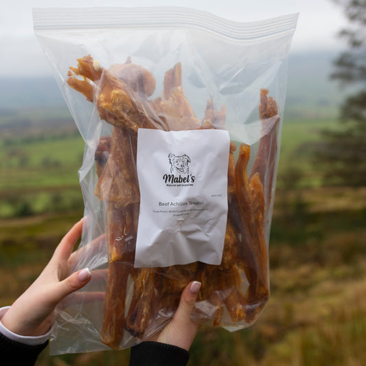Beef Achilles tendon 500g or 1kg bulk bag