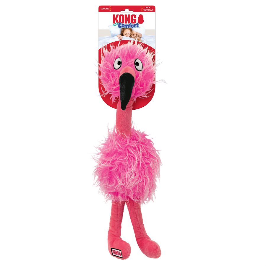 Kong Jumbo Comfort Pink or Blue Flamingo