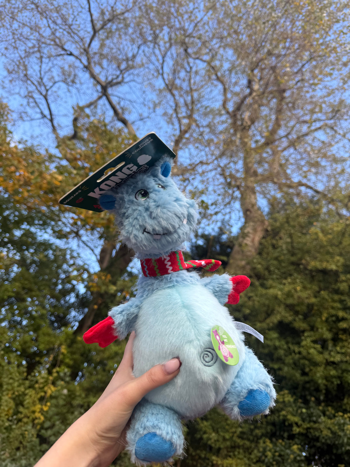 Kong Knots Hippo Blue
