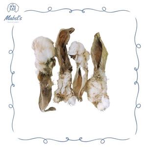 1kg, 500g or 250g hairy rabbit ears bulk bag, natural dog treats ...
