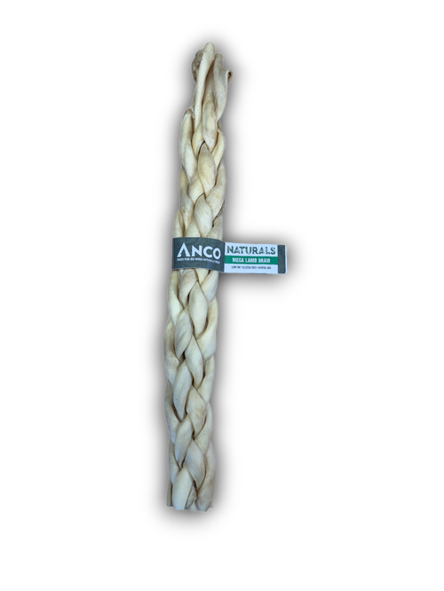Giant lamb braid, Long Lasting Dog Treat