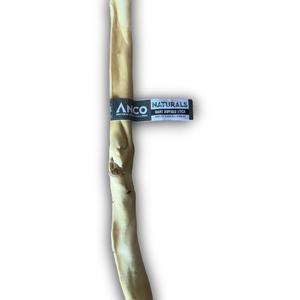 Jumbo 50cm natural beef skin dog treat from Mabel's Natural Pet Supplies™, showing a large, textured beef skin treat for dogs.